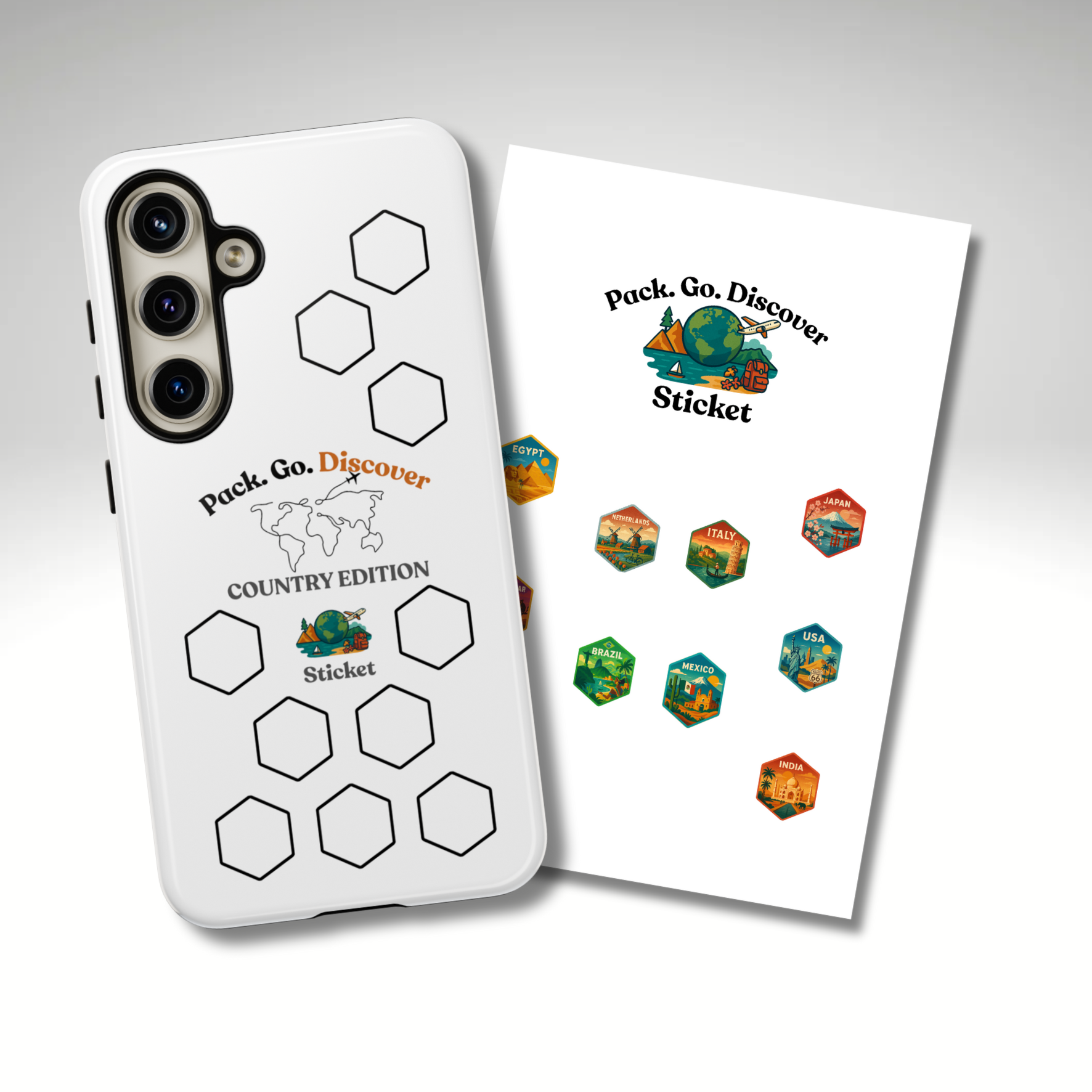 Country Edition Samsung Phone Case + Sticker