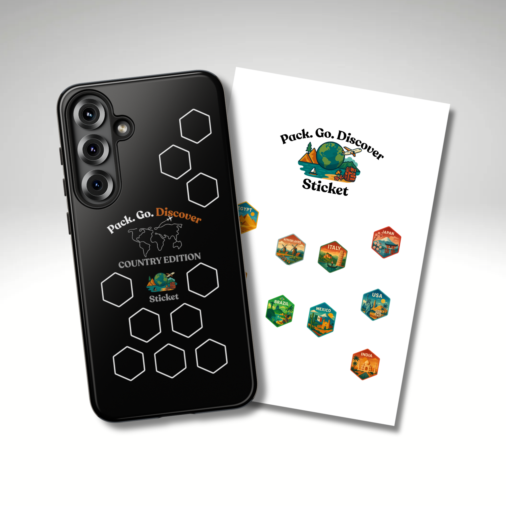 Country Edition Samsung Phone Case + Sticker