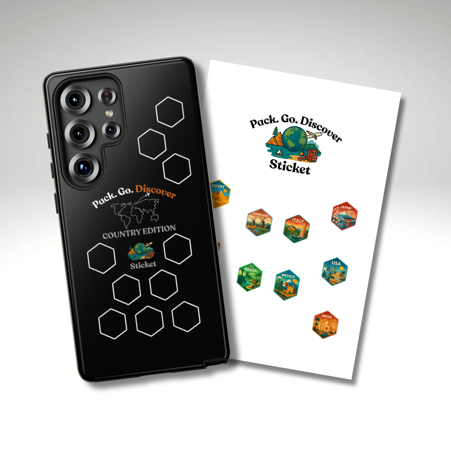 Country Edition Samsung Phone Case + Sticker