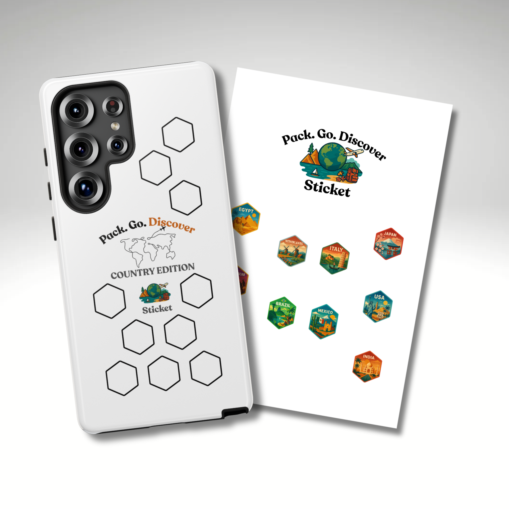 Country Edition Samsung Phone Case + Sticker