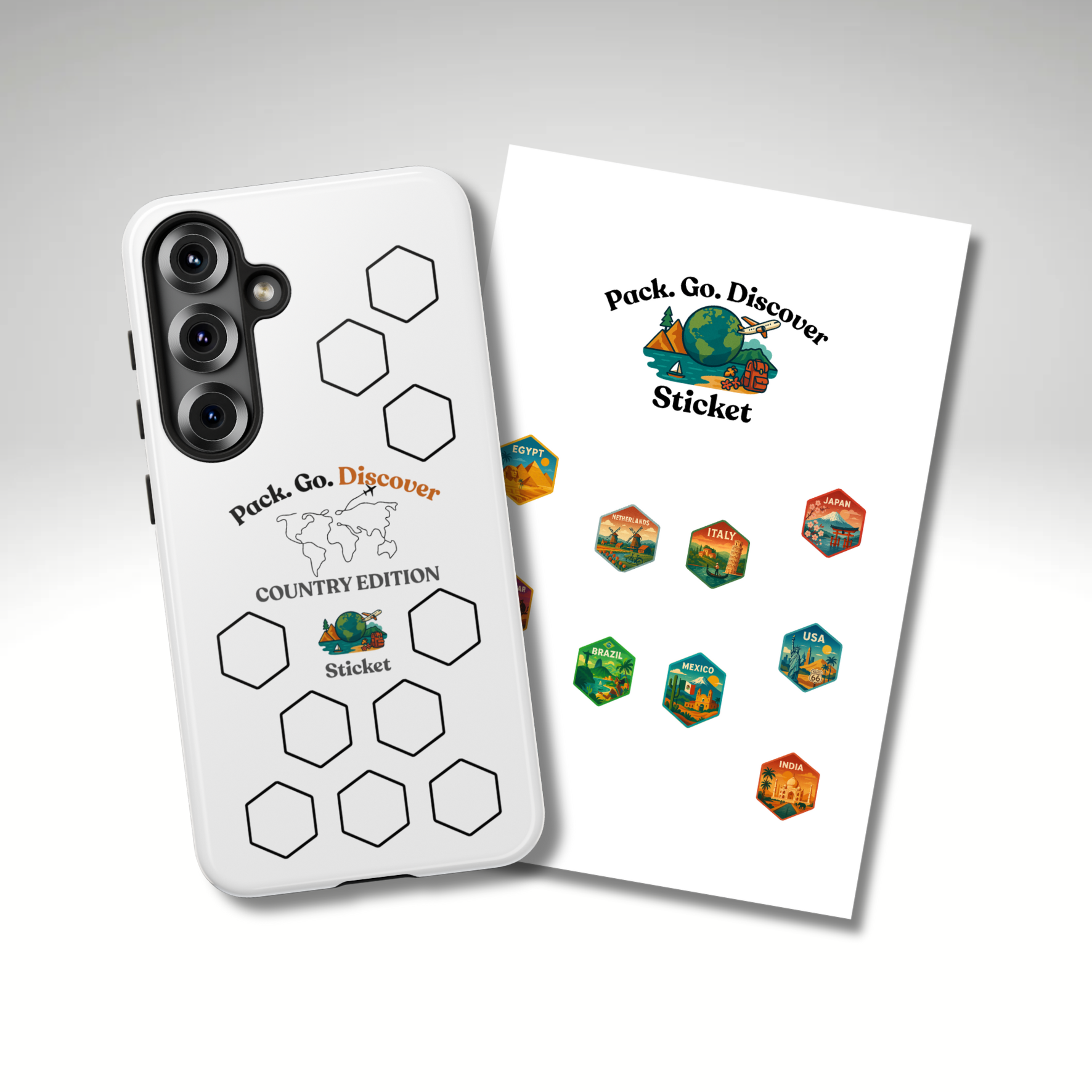 Country Edition Samsung Phone Case + Sticker